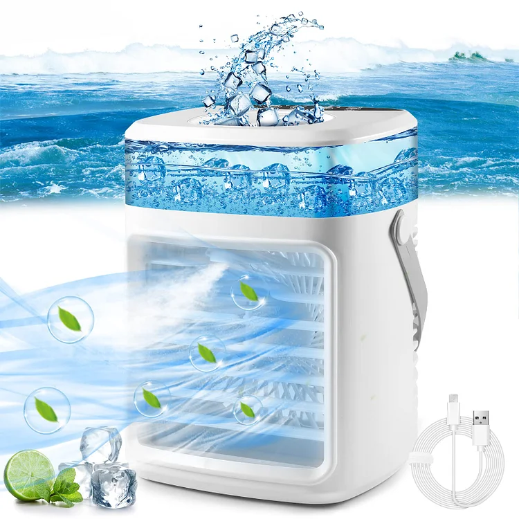 4 In 1 Evaporative Air Cooler, Portable Air Conditioner