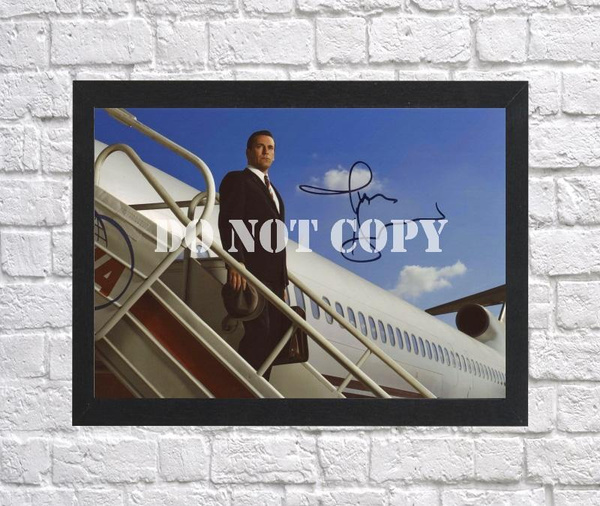 Jon Hamm Autographed Signed Print Photo Poster painting Poster A4 8.3x11.7