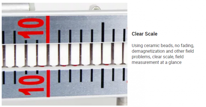 PP Magnetic Float Level Transmitter High Temperature High Pressure 0