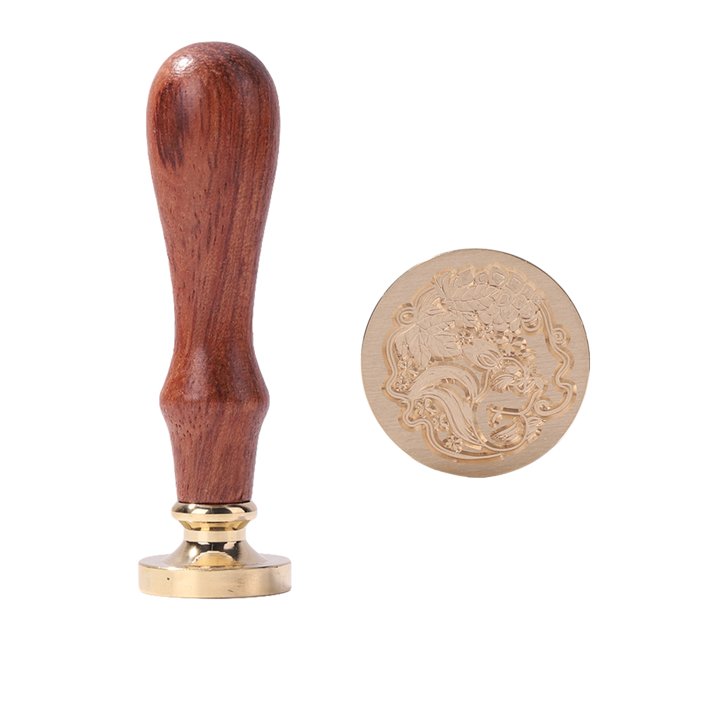 

25mm Animal Fire Paint Wax Seal Head with Handle - Wax Seal Stamp, 501 Original