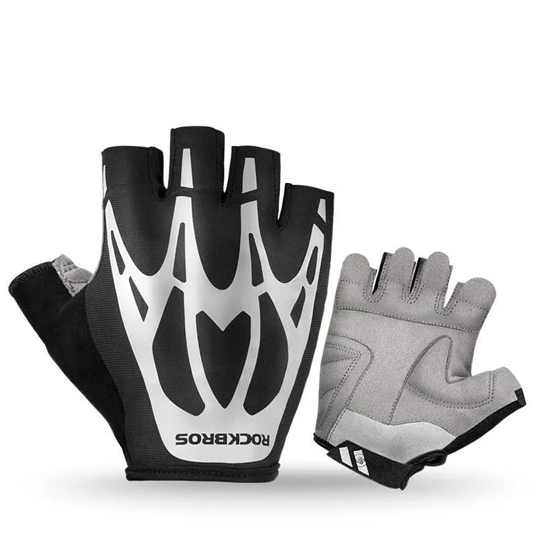 Half Finger Reflective Cycling Gloves