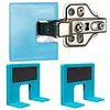 Magnetic Cabinet Hinge Jig with Guide Cabinet Door Hinge Spacer for DIY Projects