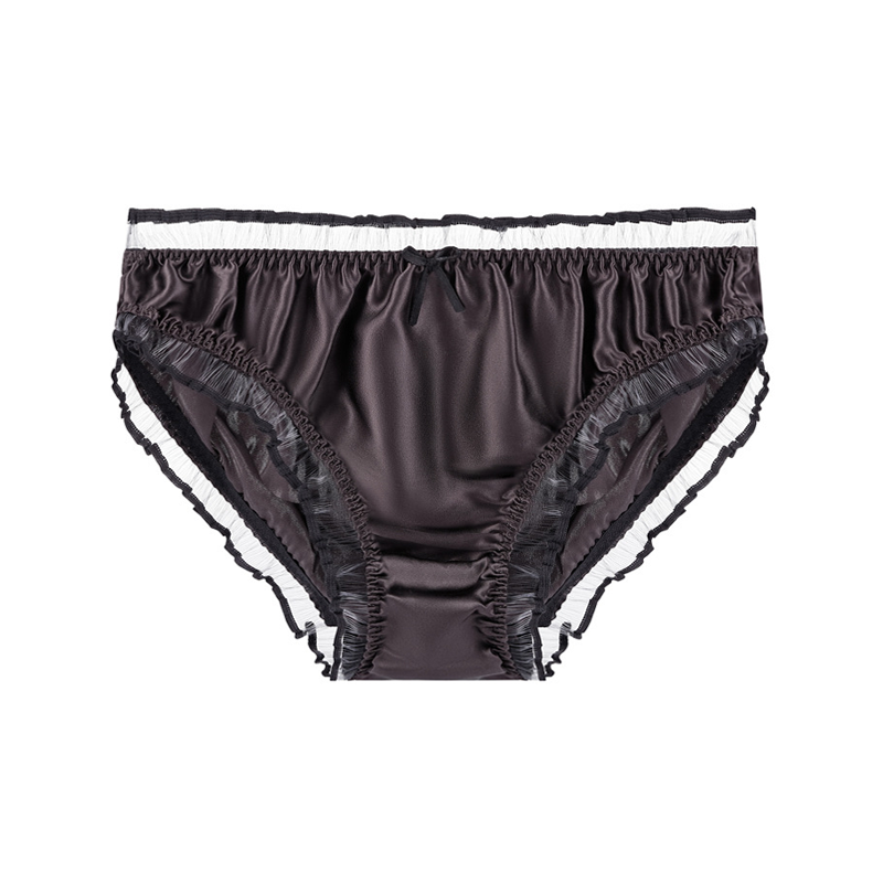 Lace-trimmed Silk Panties For Women REAL SILK LIFE
