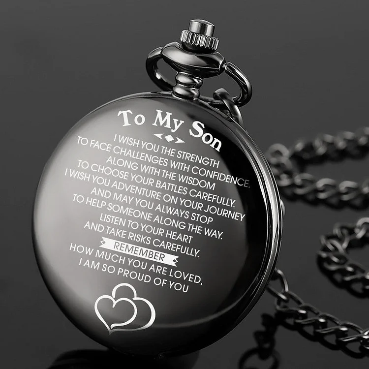 For Daughter - I Am So Proud Of You Pocket Watch