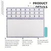 Felt Beading Mat Alphabet Scale Beading Mat with Measurement Markings Rectangle Felt Bead Tray Non Slip Bead Crafting Storage Mats for DIY Bead Embroidery/Bracelets/Earrings (35.5x28x0..5cm) tapestrymarket