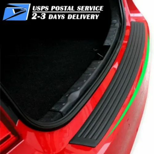 Parts Accessories Rubber Car Rear Bumper Protector Trim Strip Trunk Sill Guard (For: Bugatti) Parts