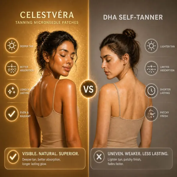 Celestv&eacute;ra Tanning Microneedle Patches