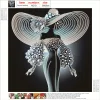 Elegant Lady - Crystal Rhinestone Diamond Painting