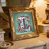 Butterfly Flower L 5D Partial Drill DIY Diamond Painting Kit 30*30cm