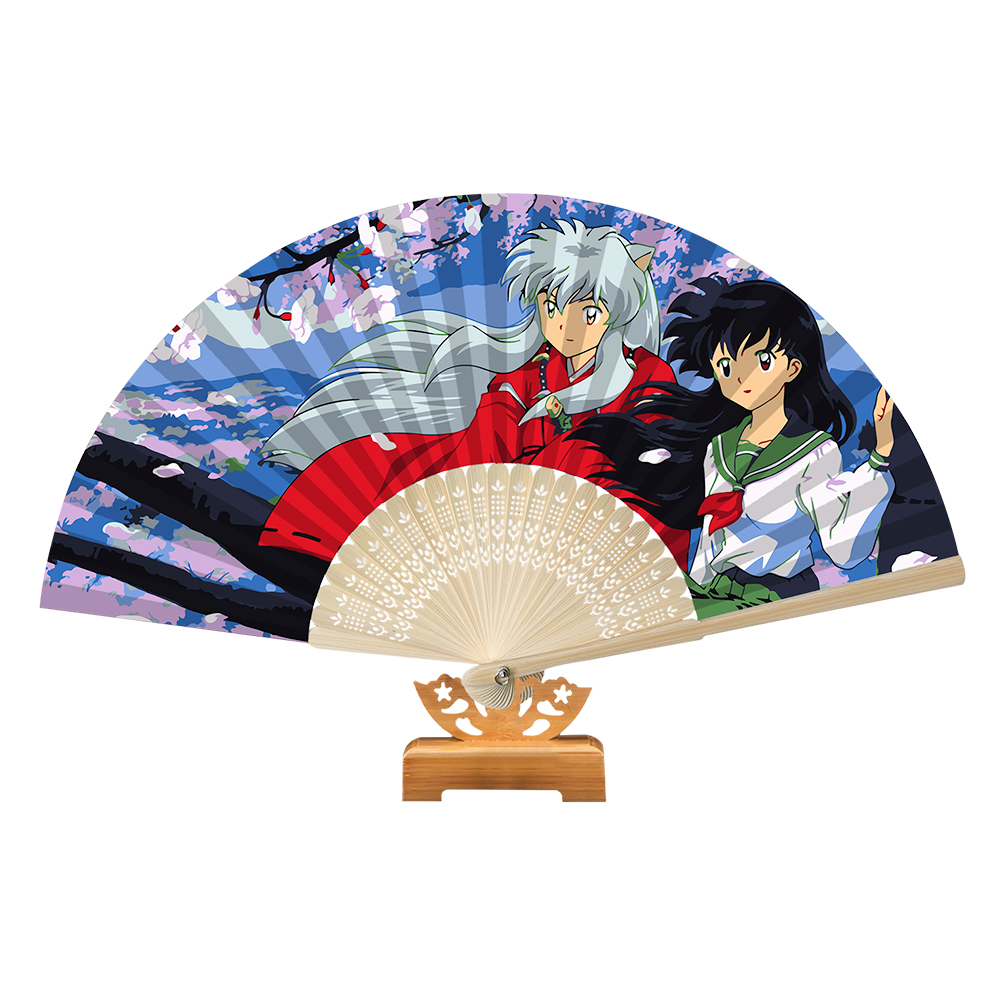 

Japanese Anime - Paint By Numbers - Folding Fan, 501 Original