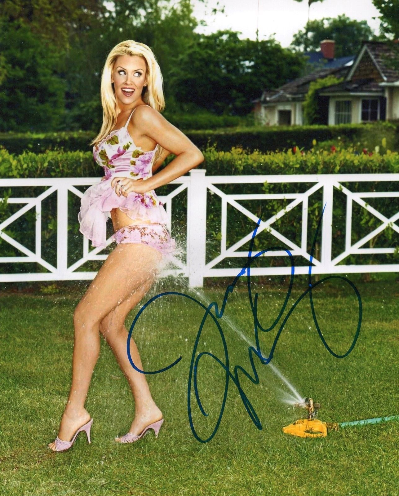 JENNY MCCARTHY AUTOGRAPHED SIGNED A4 PP POSTER Photo Poster painting PRINT 7