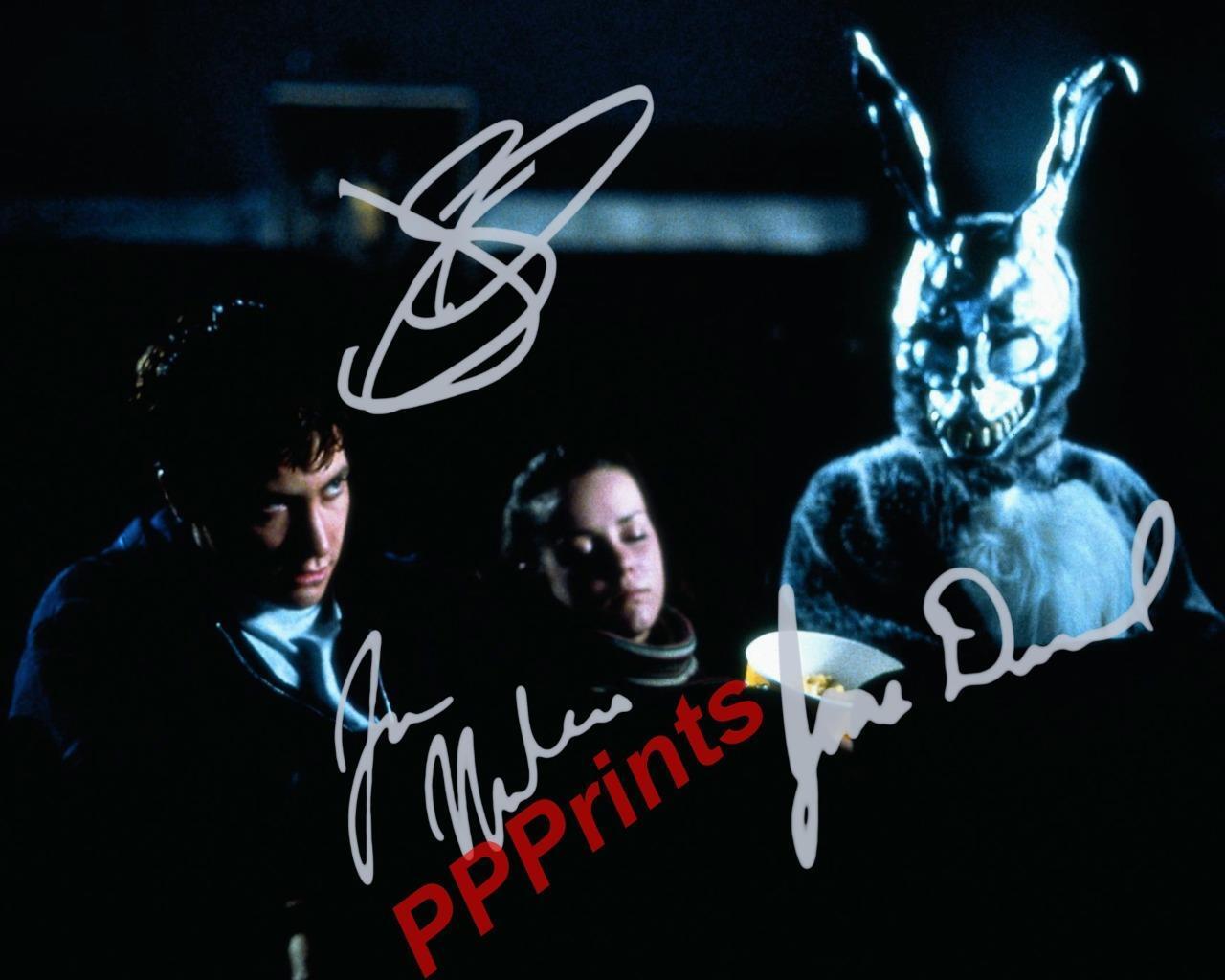 DONNIE DARKO Gyllenhaal Duval Malone SIGNED AUTOGRAPHED 10X8 REPRO Photo Poster painting PRINT