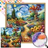 Diamond Painting-Round AB Drill Garden(45*45CM)