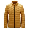 Light Padded O-Neck Jacket