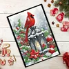 Diamond Painting Snow Cardinal Diary Book 50 Pages for Adults Kids