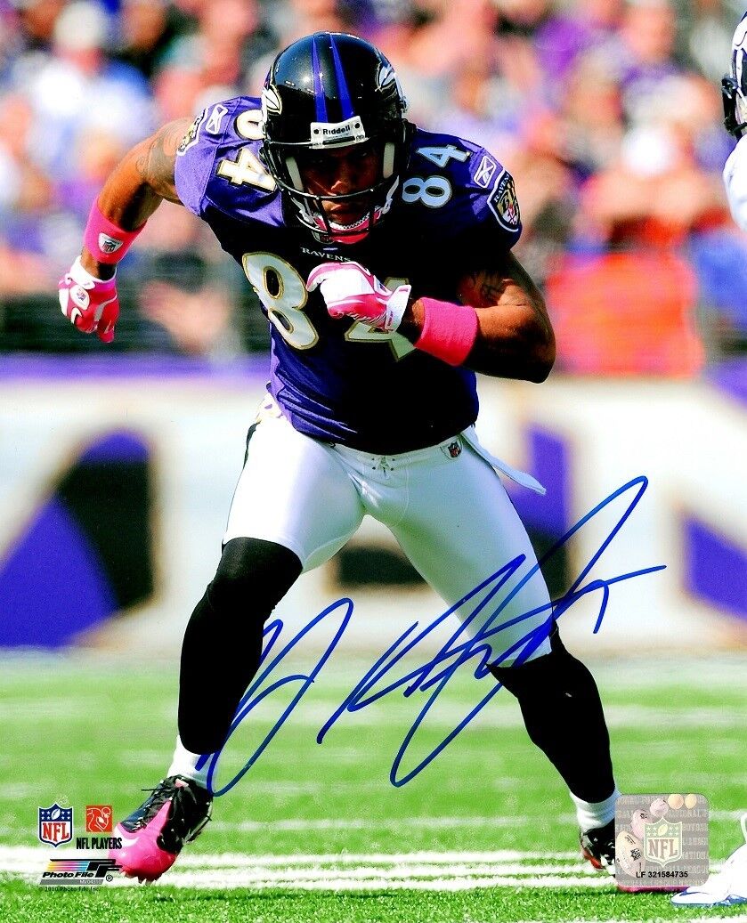 Autographed PHILLIP SUPERNAW Baltimore Ravens 8x10 Photo Poster painting w/COA