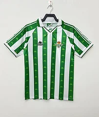 1995-97 Real Betis Home Retro Jersey - No Ads