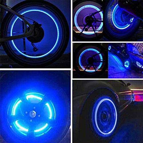 Premium LED Valve Caps For Wheels (4/12Pcs)