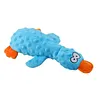 Cute Duck Dog Squeak Toys with Built-in Squeaker Puppy Teething Interactive Chewing Plush Toy for All Breed Sizes To Keep Them Busy