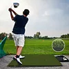 [US Local Warehouse] 5x5ft Thickening Golf Mat 35mm Artificial Hitting Training Mat Gifts for Men Dad