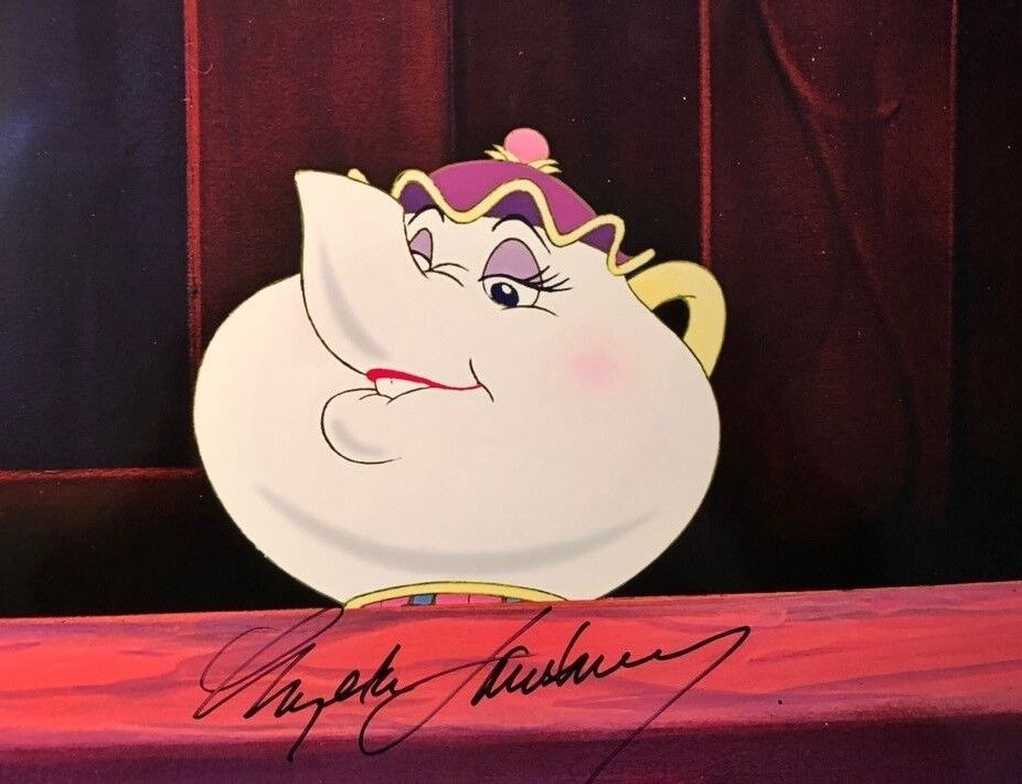 Angela Lansbury Beauty and the Beast signed autographed 8x10 Photo Poster painting