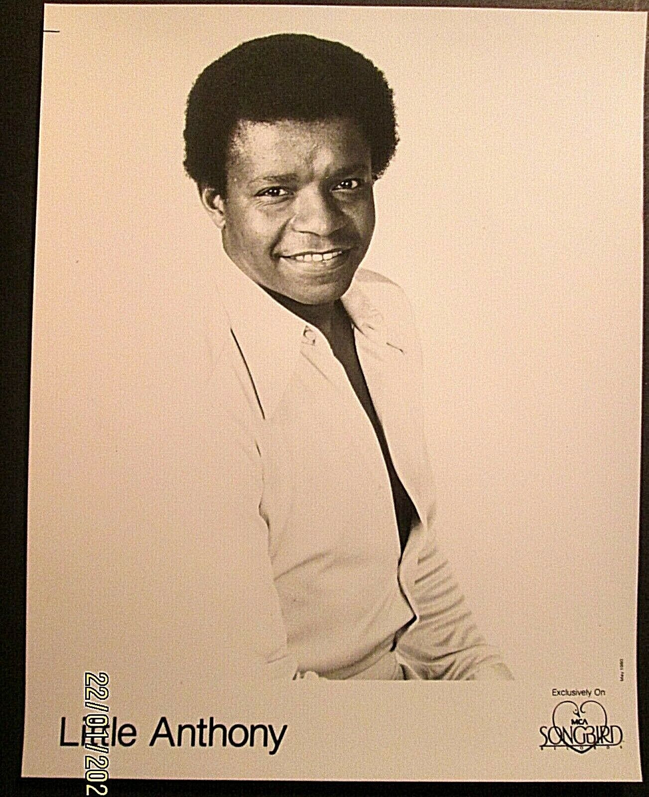 LITTLE ANTHONY: ( ORIGINAL VINTAGE RECORD PROMO Photo Poster painting) CLASSIC