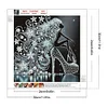 Elegante Dame - speziell geformte Diamond Painting - 30*30cm