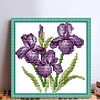 Flower Of Happiness - 14CT Stamped Cross Stitch 17*17cm/6.69*6.69in(Brand)