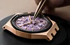 Rose Gold 904L Steel Purple Dial - Watch - 38mm
