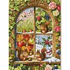 Four Seasons Squirrel Full Stamped Cross Stitch 11CT 3-Strand 50x67cm