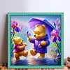 Winnie Pooh-11CT Stamped Cross Stitch 40*40cm/15.75*15.75in