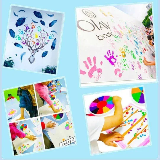 Funny Finger Painting Kit - tree - Codlins