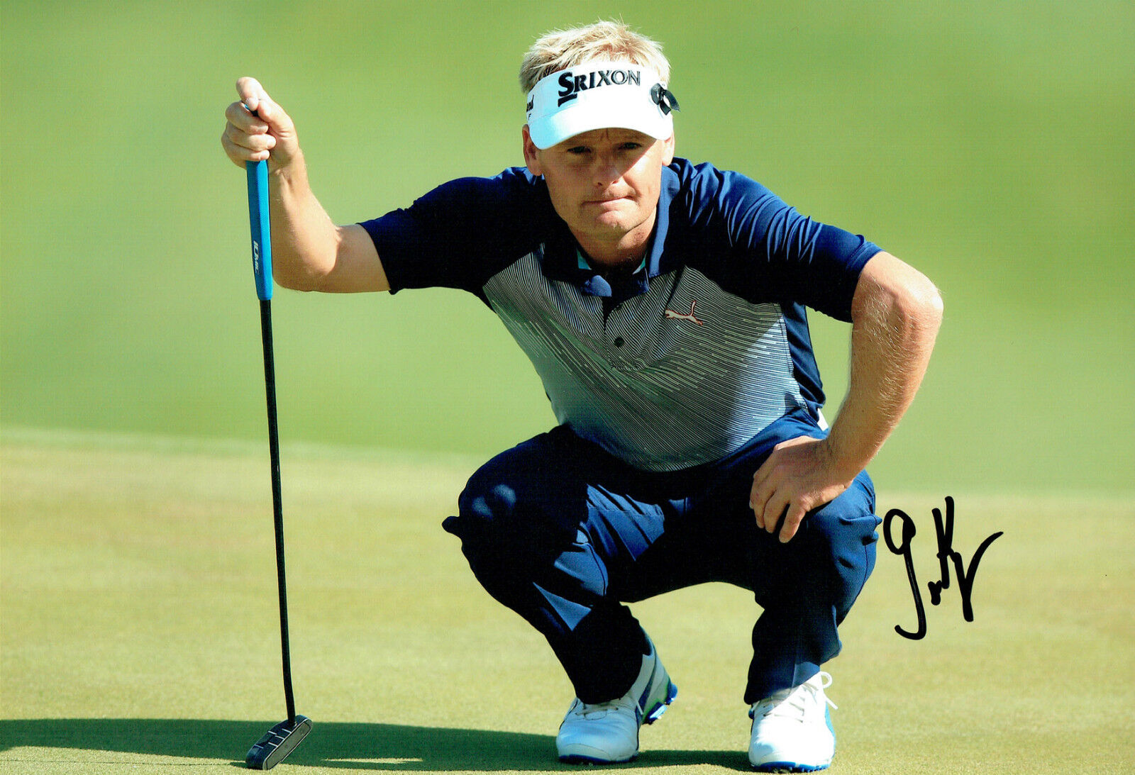 Soren KJELDSEN World Matchplay Golf 12x8 Photo Poster painting Signed Autograph AFTAL COA