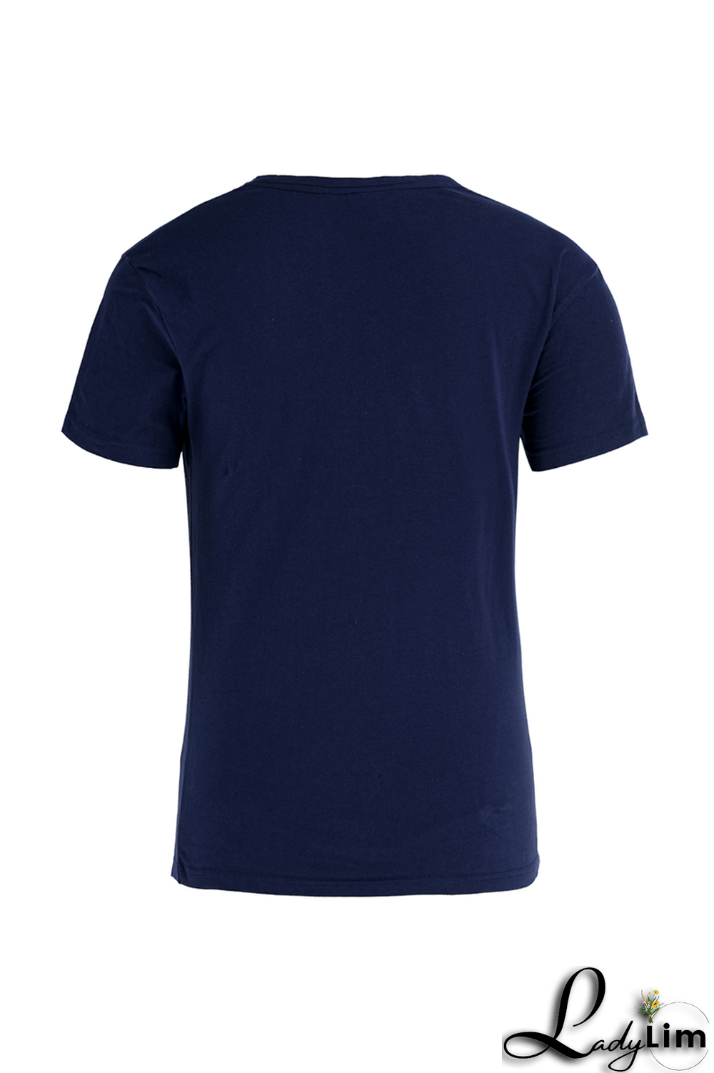 Orange Fashion Vintage Print Patchwork O Neck T-Shirts