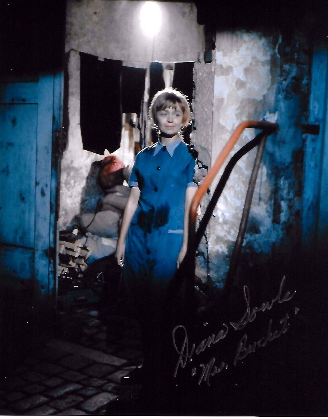 Diana Sowle Signed Photo Poster painting - Willy Wonka - Mrs Bucket - Cheer up Charlie RARE G848