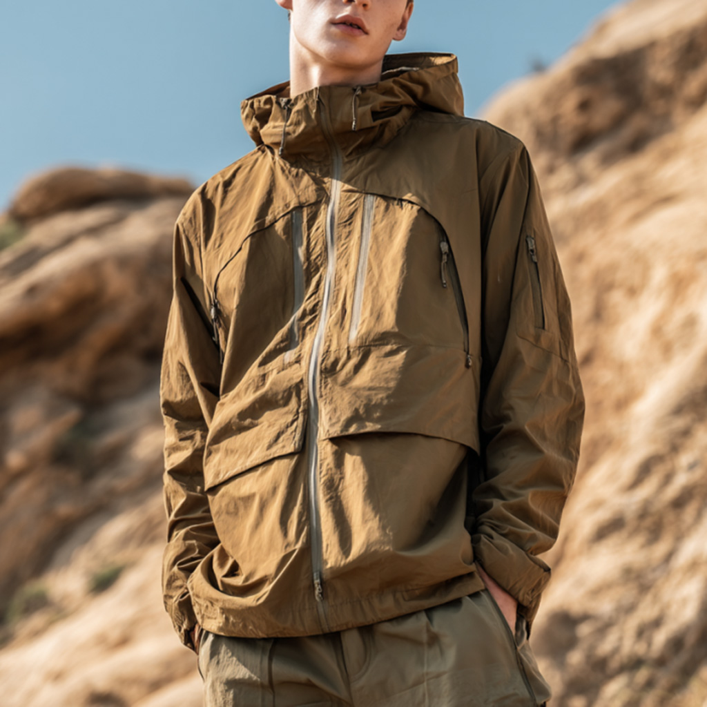 Outdoor Adventure Jacket In Khaki