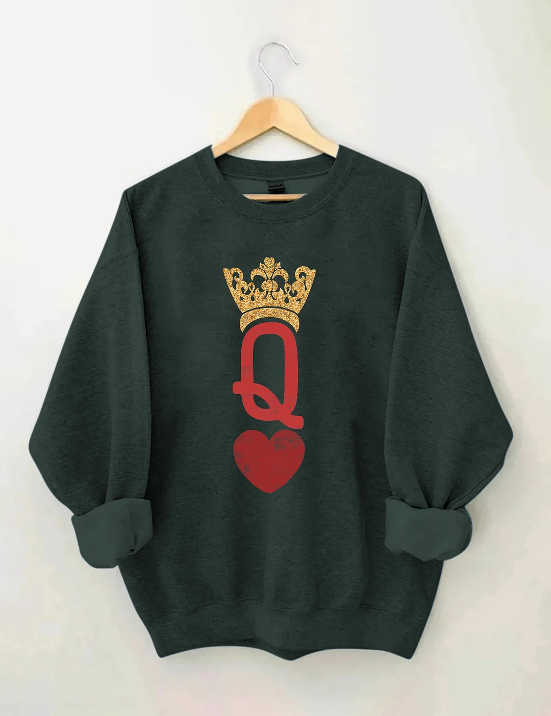 Queen Of Hearts Sweatshirt