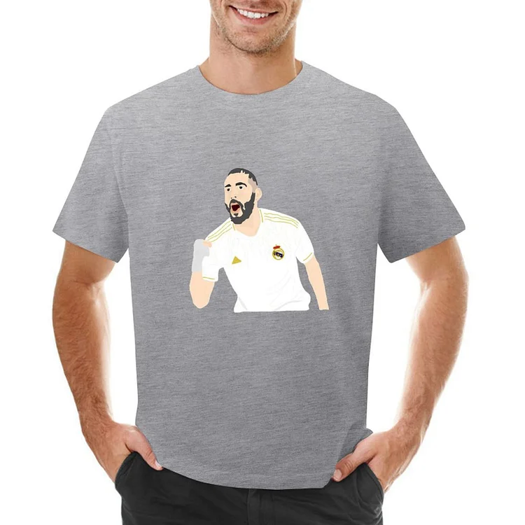 King Karim Benzema Inspired Men's T-shirt