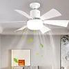 Socket Fan Light with Remote Screw in Ceiling Fan in Light Socket for Bedroom