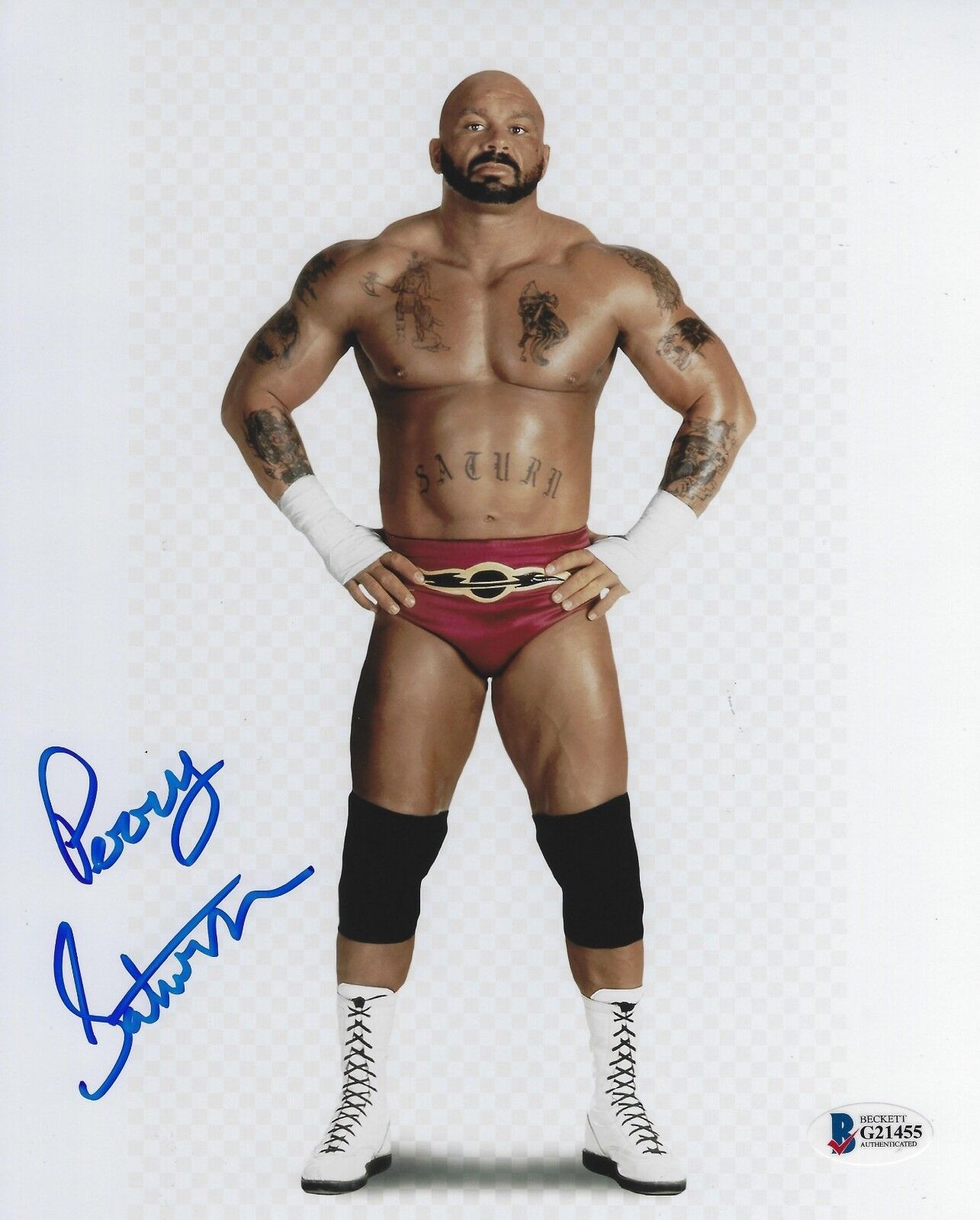 Perry Saturn Signed 8x10 Photo Poster painting BAS Beckett COA WWE WCW ECW Pro Picture Autograph