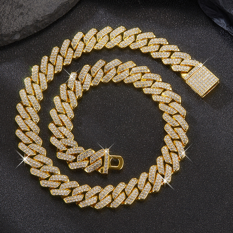 Men's Hip-Hop Diamond Cuban Necklace - SOPULA