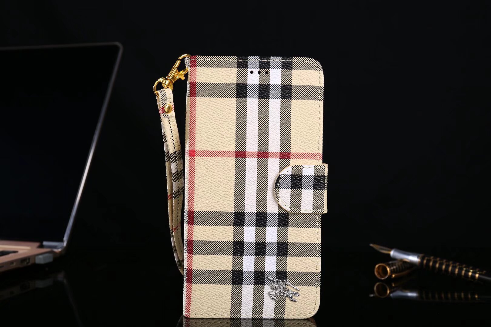Gucci Ophidia GG Flip Wallet Apple iPhone Case Samsung Galaxy Burberry Leather Case