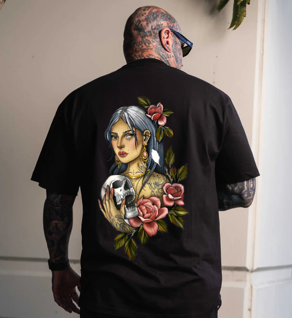 Heartbroken Wife Graphic Print T-shirt