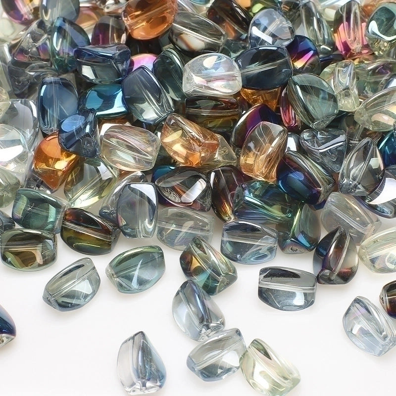 20 PCS/Package 10 * 12mm Glass Irregular Beads