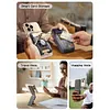 Mobile Phone Magsafe Strong Magnetic Folding Metal Bracket Card Bag Storage Box Handheld Multi-Function AirTag Anti-Lost Support Rack Lazy Desktop Vertical Stable Card Holder Wallet