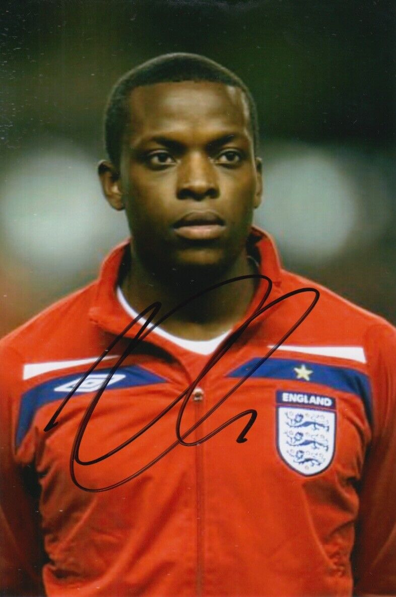 NEDUM ONUOHA HAND SIGNED 6X4 Photo Poster painting - FOOTBALL AUTOGRAPH - ENGLAND 1.