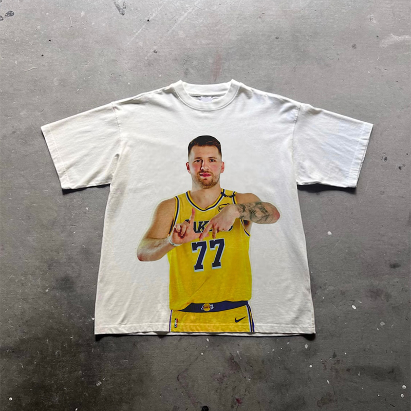 Fashion Athlete Oversized Printed T-Shirt