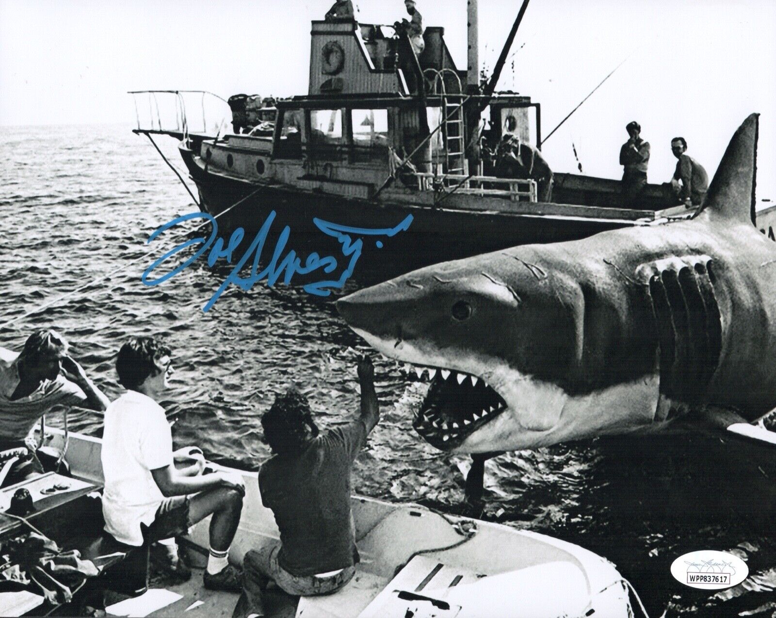 JOE ALVES Signed JAWS SHARK DESIGNER 8x10 Photo Poster painting Autograph JSA COA WPP Cert