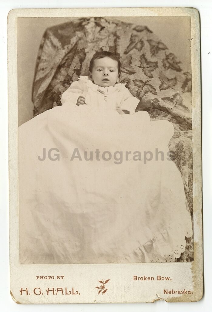 19th Century Children - 19th Century Cabinet Card Photo Poster paintinggraph - Broken Bow, NE