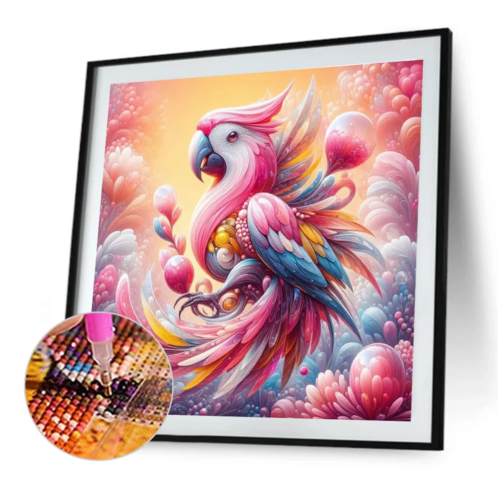Diamond Painting - Full Round Drill - Parrot(Canvas|40*40cm)